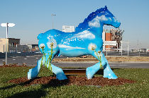 Horse Parade 3 aéroport Charleroi.
